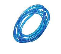 Manicotto avvolgicavo a spirale, Flame Spiral Cable Management Wrap Multicolor Multiple Sizes(Blue,2 Meters ID 6.0mm)