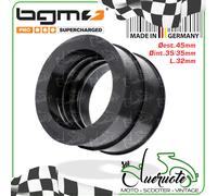 MANICOTTO CARBURATORE RACCORDO DRITTO DA 35 ASPIRAZIONE TUBO GOMMA UNIVERSALE