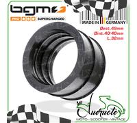 MANICOTTO CARBURATORE RACCORDO DRITTO DA 40 ASPIRAZIONE TUBO GOMMA UNIVERSALE