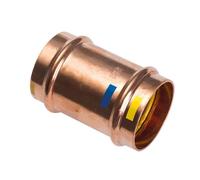 Manicotto con battuta IBP per acqua e gas F/F D 28 mm P15270 02800000
