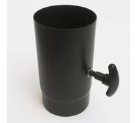 Manicotto con valvola da 180mm per stufa a legna