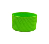 Manicotto da caffè - Manicotti per bevande | Custodia protettiva per | Boccole in vetro siliconico isolanti termici, tazze, tazze in silicone a strisce verticali da 8 cm