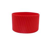 Manicotto da caffè - Manicotti per bevande | Custodia protettiva per | Boccole in vetro siliconico isolanti termici, tazze, tazze in silicone a strisce verticali da 8 cm