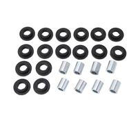 Manicotto del cuscinetto della boccola dell'ammortizzatore Kit di boccole in gomma per ammortizzatore per carichi pesanti Prestazioni di sospensione migliorate per Arctic Cat 250