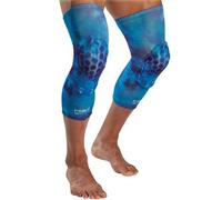 Manicotto della gamba reversibile McDavid Hex Bleu M
