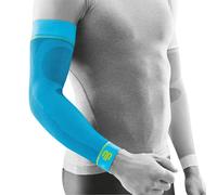 Manicotto di compressione sportivo corto Bauerfeind Blu L Breve