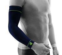 Manicotto di compressione sportivo corto Bauerfeind Blu M Breve