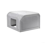 Manicotto di gestione termica per mini escavatori Skid Steer Loader Copertura isolante ad alta temperatura Schermo termico in fibra di vetro in silicone 20x19x16cm Installazione senza attrezzi