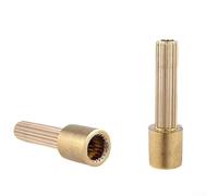 Manicotto di prolunga per valvola in rame con design a 20 denti per un funzionamento costante delle valvole doccia a parete (42 mm)
