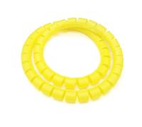 Manicotto di protezione a spirale, Tubo di protezione for avvolgicavo a spirale, multicolore, 25 mm x 30 mm, 1-10 metri(Yellow,ID 30mm 10 Meter)