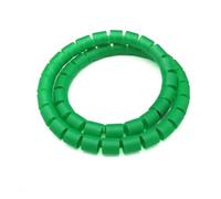 Manicotto di protezione a spirale, Tubo di protezione for avvolgicavo a spirale, multicolore, 25 mm x 30 mm, 1-10 metri(Green,ID 25mm 1 Meter)