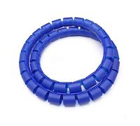 Manicotto di protezione a spirale, Tubo di protezione for cavi a spirale, diametro 8-30 mm, lunghezza 1-10 m, multicolore(Blue,20MM-5 METERS)