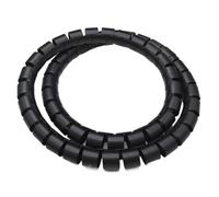 Manicotto di protezione a spirale, Tubo di protezione for cavi a spirale in PE multicolore 8 mm 10 mm diverse misure(Black,10MM 3 Meters)