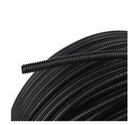 Manicotto di protezione del filo di plastica, Isolamento tubi, cablaggio, rivestimento ondulato(10m,OD25mm closing)
