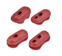 Manicotto di ricambio per scooter elettrico compatibile con Mi3 per M365 1S modelli Essential utilizzando silicone per un contenimento duraturo del cavo (rosso)