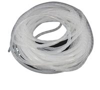 Manicotto flessibile a spirale per la gestione dei Guaina avvolgicavo a spirale, tubo organizzatore for cavi, 1 metro, bianco, da 4 mm a 30 mm(30mm inside diameter)