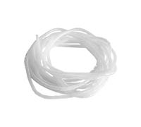 Manicotto flessibile a spirale per la gestione dei Guaina for cavi a spirale 2 m PE Misure multiple ID 4-25 mm Nero Bianco Confezione da 1(White,25mm inside diameter)