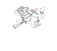 MANICOTTO FLESSIBILE FILTRO ARIA FIAT PALIO ORIGINALE 46754475