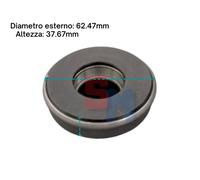 MANICOTTO FRIZIONE CARRARO DIAMETRO 62.47mm INTERNO 30.11mm