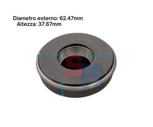 MANICOTTO FRIZIONE CARRARO DIAMETRO 62.47mm INTERNO 30.11mm