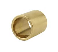 Manicotto guida flangia Boccola guida in bronzo antivibrazione, boccola cuscinetto con base in rame e olio di metallurgia delle polveri, 1 pz