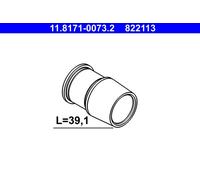 Manicotto guida, Pinza freno