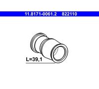 Manicotto guida, Pinza freno