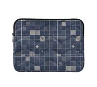 Manicotto impermeabile per computer portatile, 33 cm, colore: blu scuro | 33 centimetri Viaggio Laptop Sleeve Bag per college fundas para M