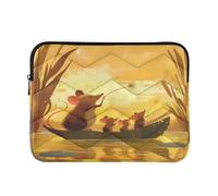 Manicotto impermeabile per computer portatile, 33 cm, motivo: ratti caldi | 33 centimetri Laptop Sleeve Bag per il lavoro Viaggi fucile e co M