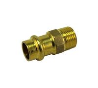Manicotto in ottone maschio femmina Ø 22 mm x 3/4" bq pressione gas Ottone