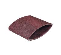 Manicotto in pile non tessuto da 283x100 mm, nastro abrasivo in zirconia 577F, con macchina for lucidatura a rullo di espansione in gomma Mola Lucidante(Red P240 x 1 pc)