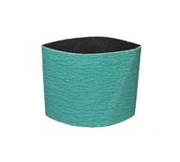 Manicotto in pile non tessuto da 283x100 mm, nastro abrasivo in zirconia 577F, con macchina for lucidatura a rullo di espansione in gomma Mola Lucidante(ZA P60 x 4 pcs)