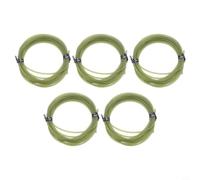Manicotto in plastica per rig, lunghezza 2 m, design anti-groviglio | Realizzato in plastica, il colore verde si fonde in acqua, interno 0,7 mm, diametro esterno 1,75 mm