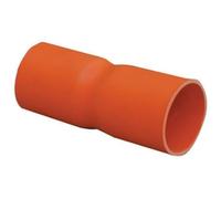 Manicotto in PVC Rosso 50mm per Tubi di Scarico