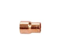 Manicotto in rame ridotto FF 22x16mm per tubo rame a saldare