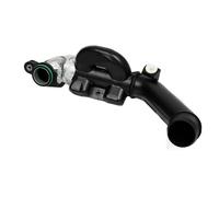 MANICOTTO INTERCOOLER COMPATIBILE CON ALTAPRESSIONE TUBO CITROEN BERLINGO C4 PEUGEOT 307 3008 308 5008 PARTNER 1.6 HDI 144068 Nero