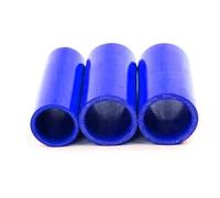 MANICOTTO INTERCOOLER ID16-60mm Tubo flessibile in silicone Connettore dritto Tubo intercooler per auto Tubo di aspirazione turbo Giunto meccanico tubo benzina(Black,500MM_ID60MM)