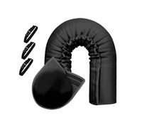 Manicotto isolante per tubo CA | Manicotto di ventilazione per tubo flessibile AC con 3 cinghie regolabili con fibbia | Forniture per elettrodomestici per parete, casa, camera interna, battente, auto