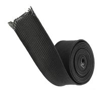Manicotto isolante termico in fibra di vetro resistente alle alte temperature 500C ignifugo per sistemi Webasto Protezione per cavi e tubi nero ISO9001 (3000 mm/25 mm)