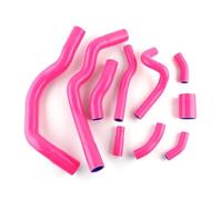 Manicotto Liquido Raffreddamento Compatibile con Mini per Cooper S per R52 Cabrio 2002 2003 2004 2005 2006 2007 2008 Kit Tubo Flessibile del Liquido di Raffreddamento del Radiatore(Pink)