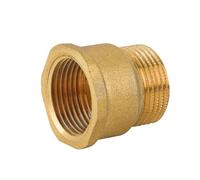 MANICOTTO MF IN OTTONE GIALLO 1" x 1"