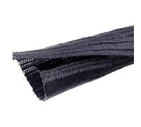 Manicotto ordinato per cavi espandibile, guaina espandibile per cavi auto-chiusa, gestione intrecciata, si sovrappone alla linea automatica, telaio flessibile per tubi divisi (8 mm, 20 m)