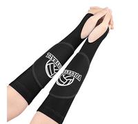 Manicotto per braccio da pallavolo 2 pezzi che passa colpire avambraccio manica pallavolo attrezzature da allenamento protezione per il polso con protezioni pad maniche braccio per polso