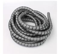 Manicotto per la gestione dei cavi, Guaina di protezione for cavi a spirale 5 metri multicolore diverse misure(Grijs,14mm inside diameter)