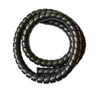 Manicotto protettivo a spirale per cavi, Protezione for cavo organizer for avvolgimento a spirale, ID 8-50 mm, multicolore(5 meter,Black ID 32mm)