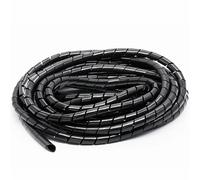 Manicotto protettivo a spirale per cavi, Wire Manager Custodia protettiva a spirale Multicolor di varie dimensioni(Black,M16mmX5meter)