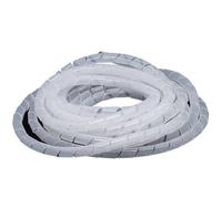 Manicotto protettivo a spirale per cavi, Wire Manager Custodia protettiva a spirale Multicolor di varie dimensioni(White,M14mmX6meter)