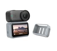 Manicotto protettivo in silicone per DJI Osmo Nano action camera Apertura sul lato della batteria Custodia protettiva morbida Protezione completa Cover protettiva antipolvere e antigraffio (grigio)
