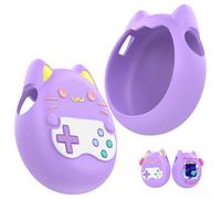 Manicotto protettivo in silicone per Tamagotchi Paradise Virtual Pet Machine con design ultra sottile e materiale morbido antiscivolo per una manipolazione sicura (viola)