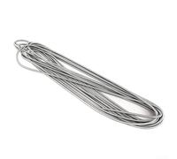 Manicotto protettivo per tubi dell'olio in acciaio inossidabile con pompa di lubrificazione filo in acciaio per la salvaguardia dei tubi dell'olio in applicazioni industriali e meccaniche (8 mm 2
